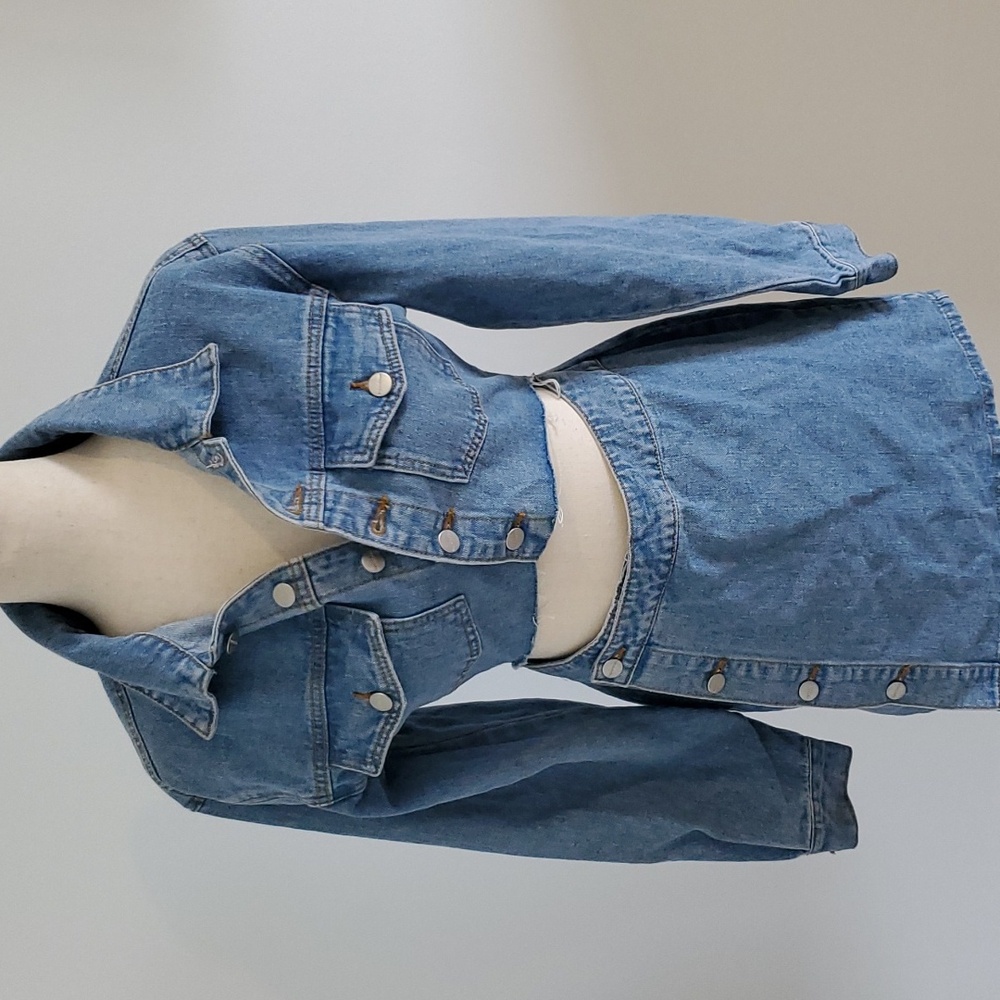 Superdown denim jean dress size XS. Like new condition